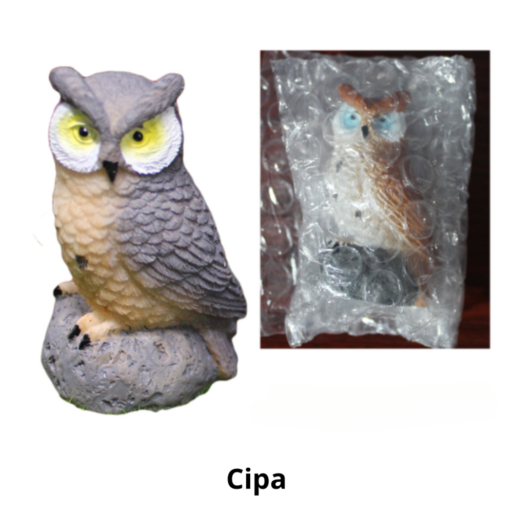 Декоративная фигурка Совы 5.5 х 3.3 см для мини-сада, флорариума, микроландшафта, микропейзажа Одесса - изображение 7