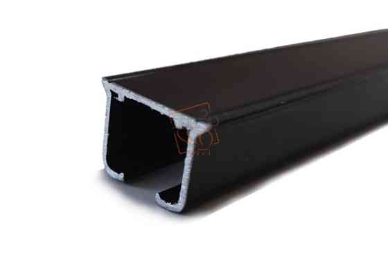 Потолочный карниз для штор KS (в сборе со смартами) черный Бровары