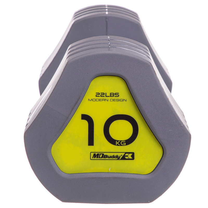 Гантель 10 кг покрытие TPU Zelart-2678-10 Киев - изображение 3