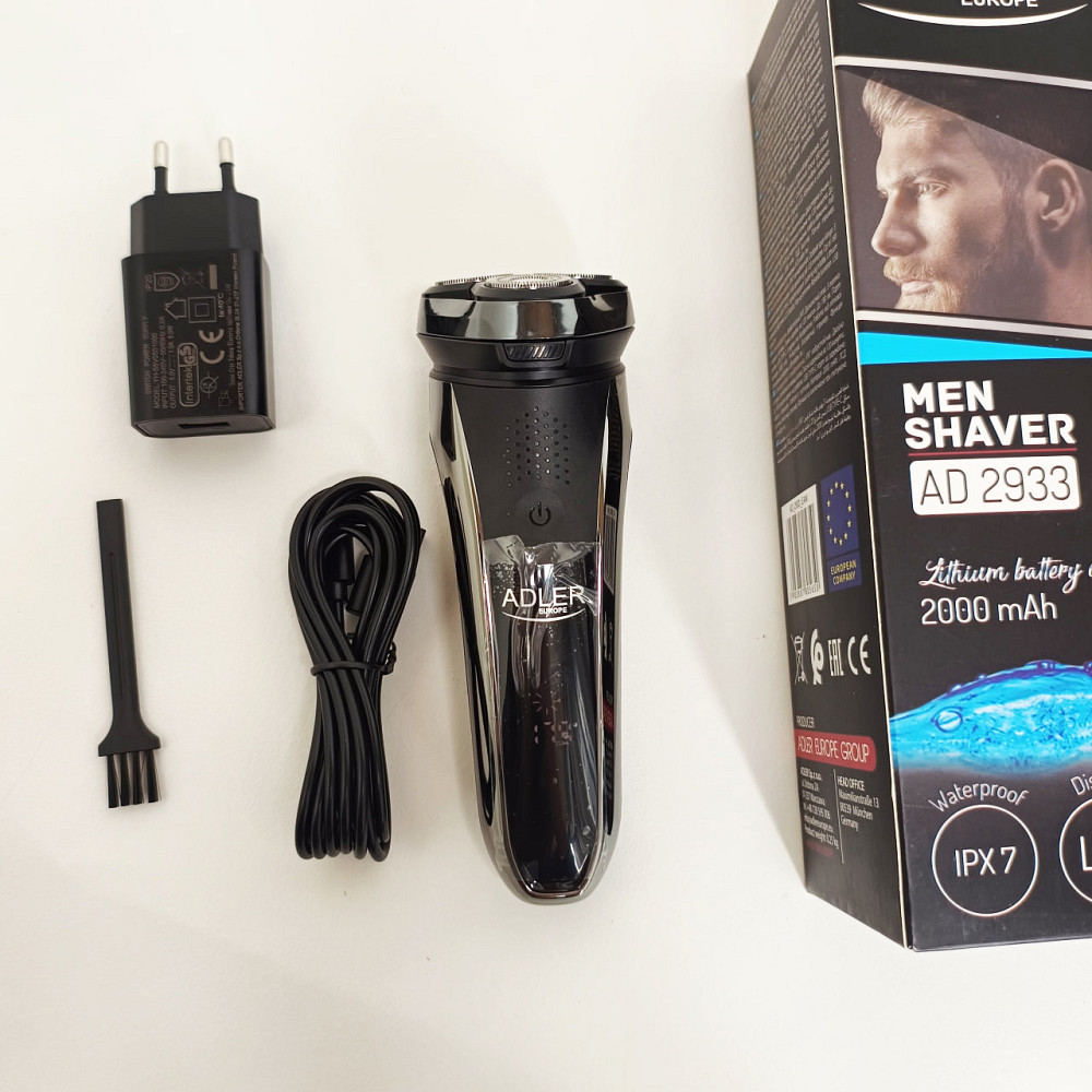 Мужская беспроводная электрическая бритва Adler, Электробритва для ухода за бородой WJ-15 Львов - изображение 2