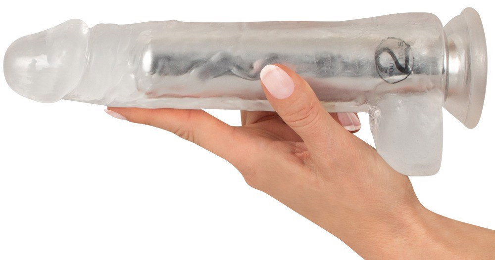 Вібратор - Crystal Clear Vibrator 24.5 см Sex Aura Київ - фото 6