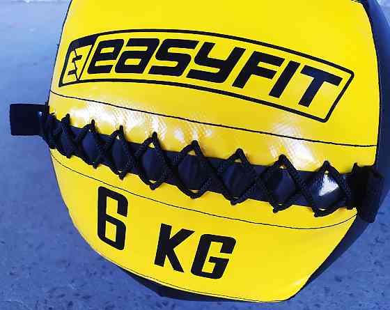 EasyFit Медичний м'яч EasyFit Wall Ball (медбол, волболл) 6 кг Коломия