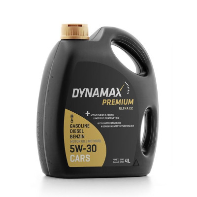 Моторна олива DYNAMAX PREMIUM ULTRA C2 5W30 4л (502047) Вінниця - фото 1