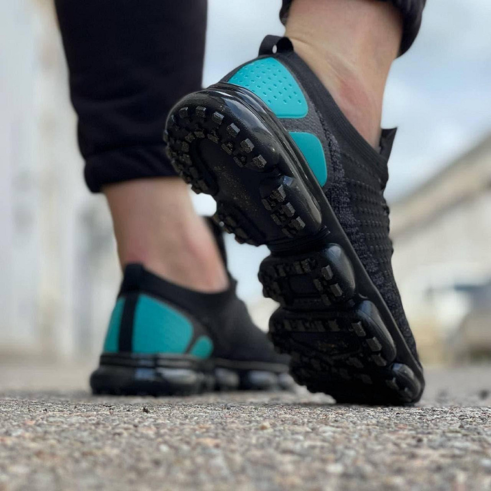 Кросівки в стилі N!ke VaporMax Чорні Чоловічі Чорні (розміри: 42) - 801 Дніпро - фото 4