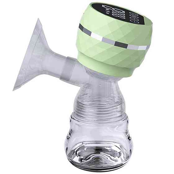 Електричний молоковідсмоктувач із соскою від USB,Zhibao,Зелений SBR Київ