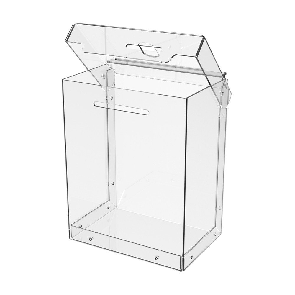 Ящик EKOSTAR с замком для сбора денег и анкет объем 1,5 литров Киев - изображение 5