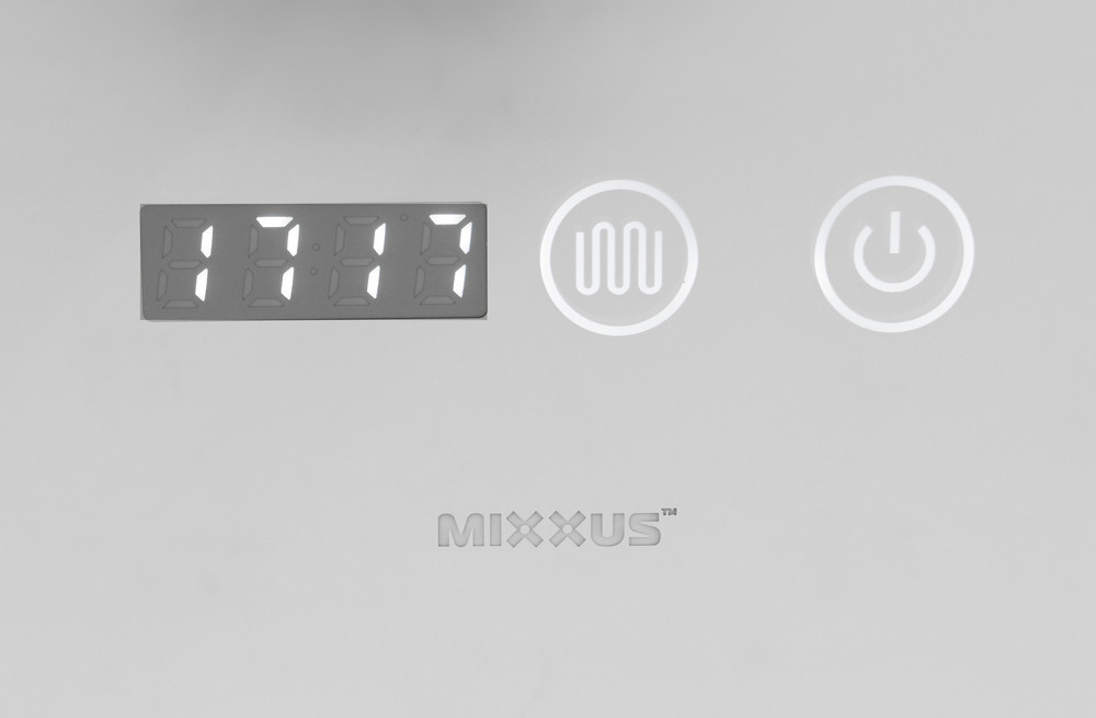 Зеркало Mixxus PLAIN MC02-80 с Led Touch, Anti-fog, димером, регулятором яркости, часами (MI6931) Киев - изображение 10