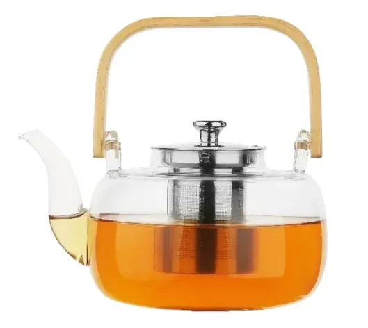 EB-19053 Стильний Скляний Чайник-Заварник 1500 мл. Термостійкі До 500° Одеса - фото 2