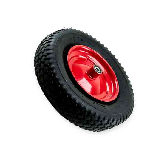 Колесо сборе тачка 4,00-8 диск под ось 12 мм без оси в Мукачево