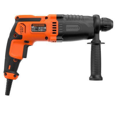 Перфоратор Black&amp;Decker SDS-Plus, 650 Вт, 1.6 Дж, 3 режими, кейс, 3.57 кг (BEHS01) Вінниця - фото 10