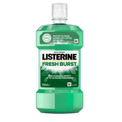 Ополіскувач для порожнини рота Listerine Сплеск свіжості 500 мл (5010123703547) Вінниця