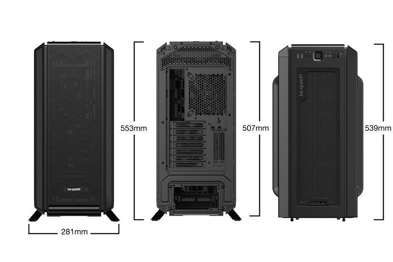 Корпус be quiet! Silent Base 802 Window Black (BGW39) без БП ( 22432 ) Харьков - изображение 1