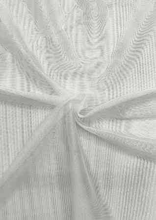Тюль VR-Textil 1203т Snow Нейлон однотонний Кремовий 400х250 см (43-021) Київ
