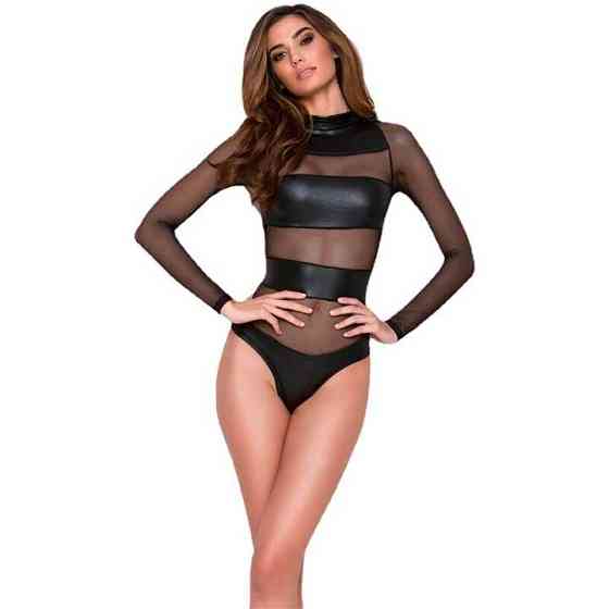 Эффектный латексный боди с сеточкой – Ролевые костюмы Винница