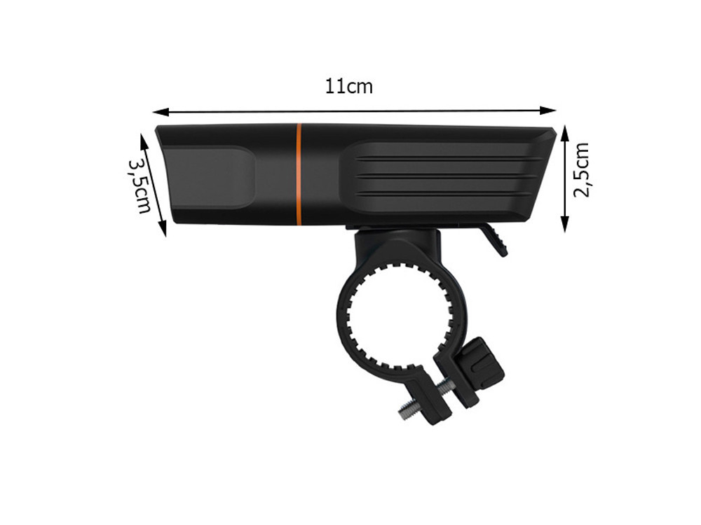 Вело фара ліхтар для велосипеда DEN-071-1 Feel Fit Бровари - фото 3