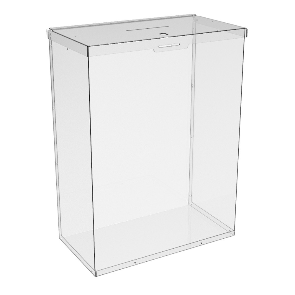 Ящик EKOSTAR с замком для пожертвований и сбора денег 370x200x500. Объем 37 литров Киев - изображение 3