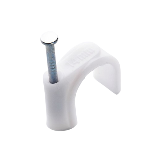 Кабельна кліпса 14мм кругла 100шт/уп APRO Житомир - изображение 1