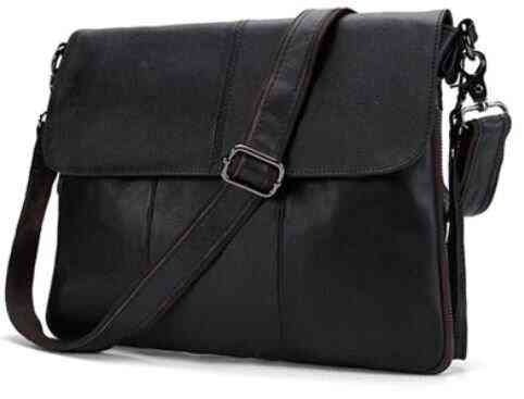 Сумка мужская кожаная Vintage 14852 Черная Киев