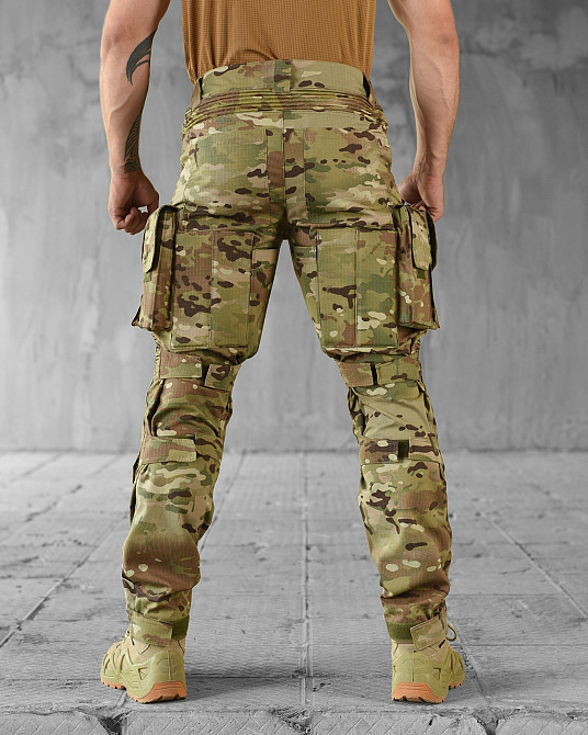 Тактические штаны c кевларовыми вставками мужские мультикам Одесса - изображение 5