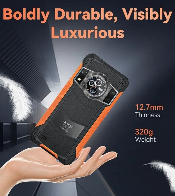 Смартфон Cubot King Kong ACE 3 8/256Gb. 33w 5100mAh 100mp G88 NFC IP68/69 Киев - изображение 2