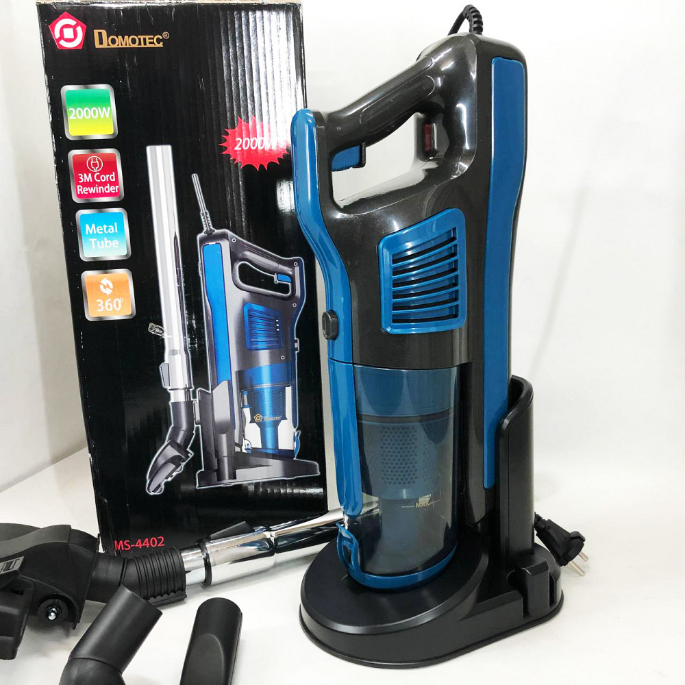 Надежный контейнерный пылесос Domotec MS-4402 220 V, Ручной колбовой пылесос, Ручной пылесос KQ-199 без мешка Киев - изображение 7