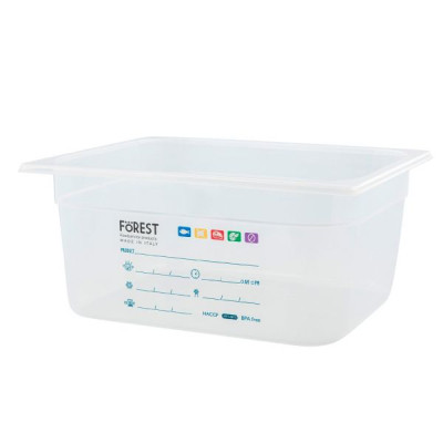 Гастроемкость FoREST серія "Gastronorm" з поліпропілену GN 1/2 h 150 мм 9 л (241280) Винница - изображение 1