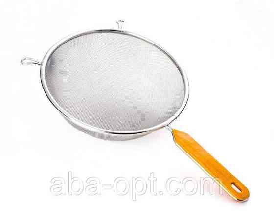 Сито нержавіюче з жовтою ручкою Ø 18 см (шт) Одеса