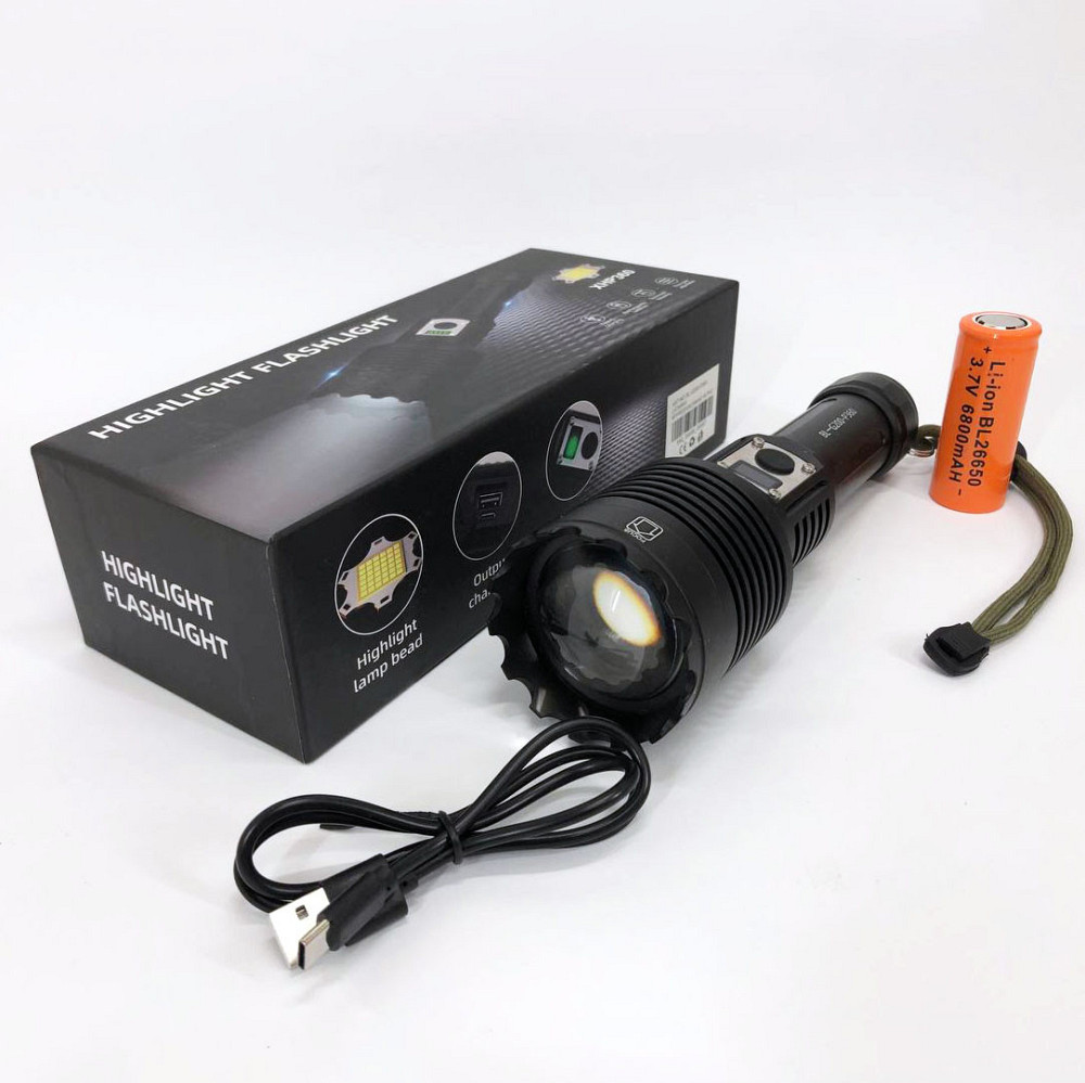 Ліхтарик на всі випадки Bailong BL-G200-P360, Потужний ручний ліхтарик, Ліхтарик NJ-376 police оригінал Київ - фото 1