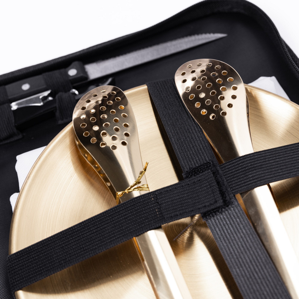 Lugi Набір посуду для пікніка на 4 особи 24 предмети Золотистий HP-21-2 Киев - изображение 4