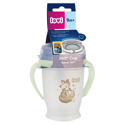 Поїльник-непроливайка Lovi 360 250 мл Night&amp;Day Fox (1/611) Вінниця - фото 8