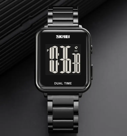 Чоловічий наручний класичний годинник Skmei 1852 (Чорний) Київ