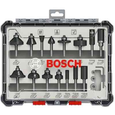 Набір фрез Bosch Professional комбінованих, 6мм, 15шт (2.607.017.471) Вінниця