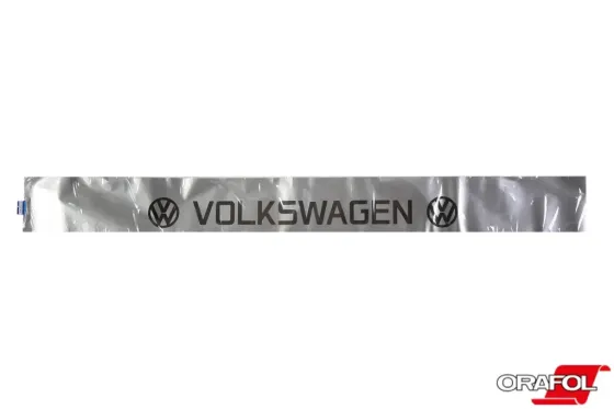 Наклейка на лобове скло 20*200см Volkswagen ребра. Вінниця