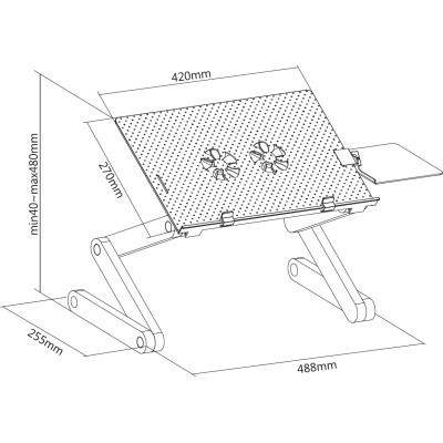 Столик для ноутбука OfficePro CD1230 Винница - изображение 2