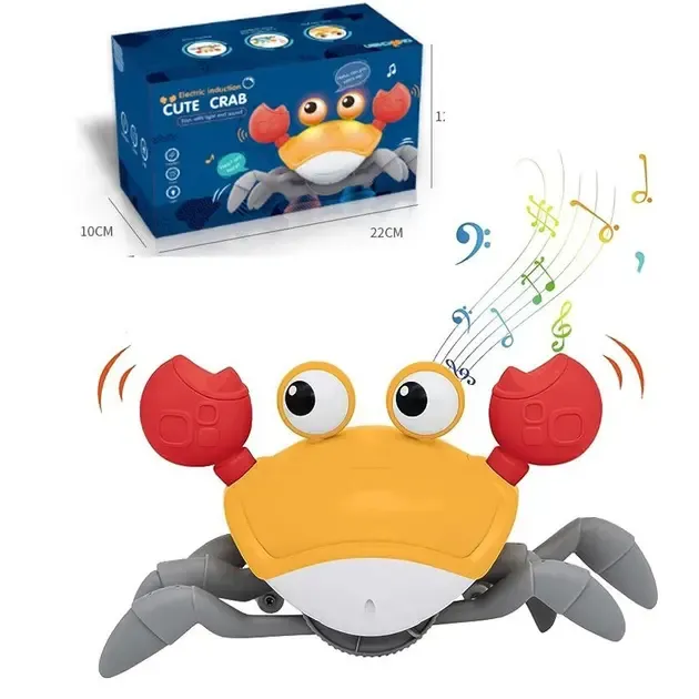 Детская интерактивная игрушка Танцующий краб со звуковыми и световыми эффектами Коломыя - изображение 6