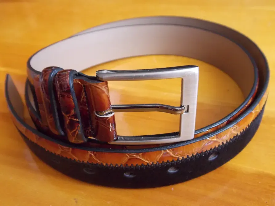 Ремінь шкіряний брючний новий. Харків - фото 1