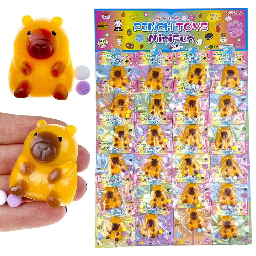 Сквіші іграшки антистреси Капібара 24 шт Київ - фото 1