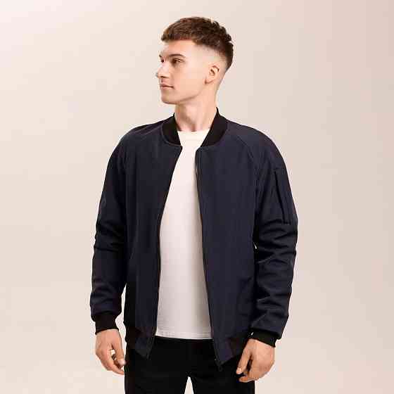 Бомбер Pobedov Thunder Темно-синій S OWbb3 167Sdb Київ