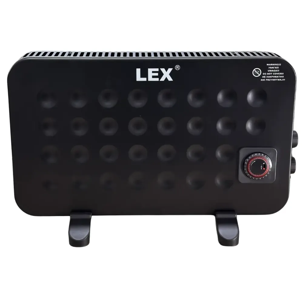 Обогреватель LEX LXZCH01T – электрический, конвекторный, 2000 Вт, стильный дизайн Львов - изображение 9