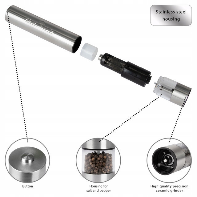 Электрический набор мельниц для перца и соли ProfiCook PC-PSM (1031) Нововолынск - изображение 4