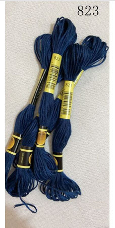 Муліне для вишивки 823 DMC Київ - фото 1