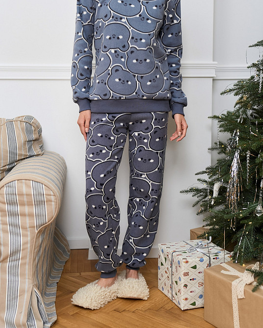 Жіночий костюм зі штанами Фліс — ведмедіки Lady Secret Київ - фото 7