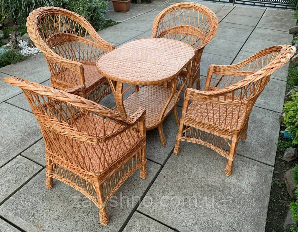 Набор плетеной мебели из лозы Киев - изображение 1
