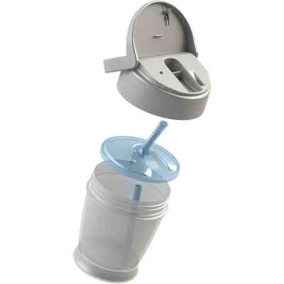 Поїльник-непроливайка Lovi Salt &amp; Pepper із силіконовою трубочкою 250 мл (35/356) Вінниця