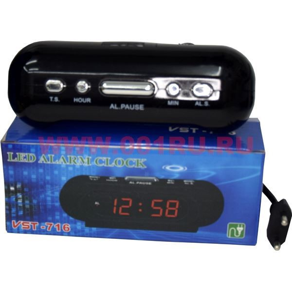 Настільний електронний годинник VST-716 (80 шт.) Одеса - фото 2