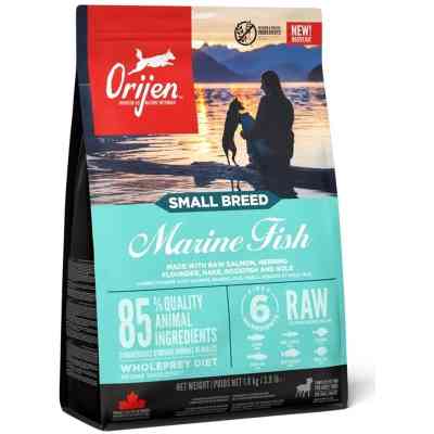 Сухой корм для собак Orijen Small Breed Marine Fish 1.8 кг (0064992722524) Винница