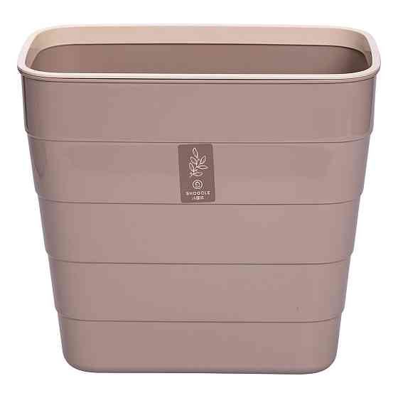 Навесное мусорное ведро 6 л коричневое Киев