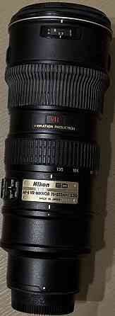 Обьектив Nikon ED af-s vr nikkor 70-200 mm 2.8G. Киев