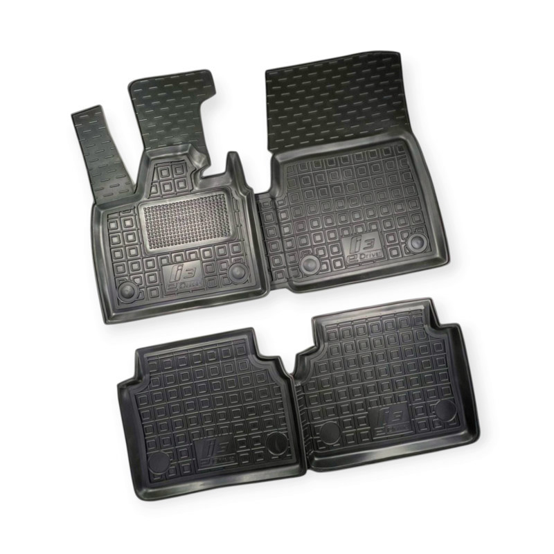 Килимки BMW i3 борт 2,5см, з перемичкою салону Мукачево - фото 1