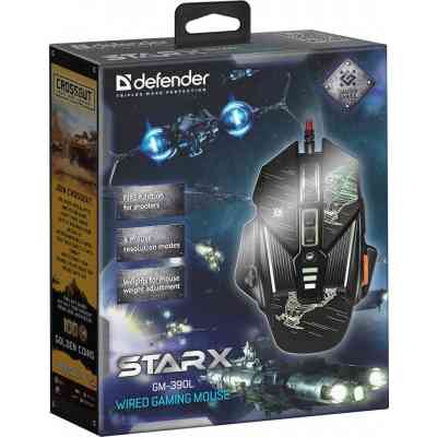 Мышка Defender sTarx GM-390L Black (52390) Винница